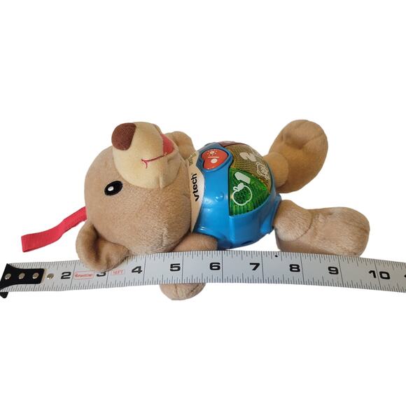 VTech Happy Lights Bear Musical Stuffed Toy Baby Infant Toddler Educational - Picture 3 of 16